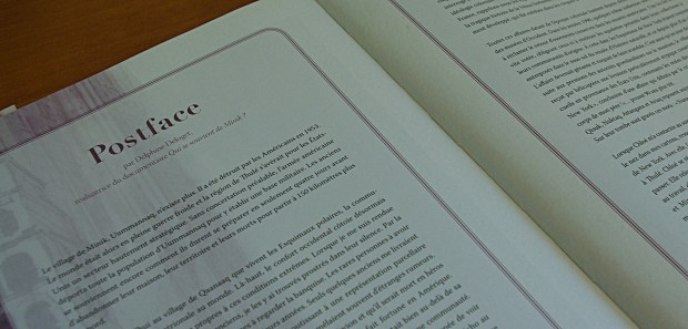 Groenland Manhattan - La postface