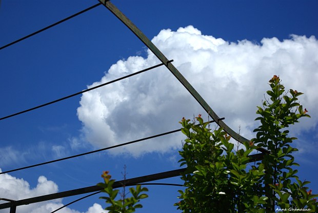 Nuages par la fenêtre