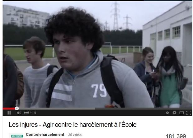 harcèlement les injures