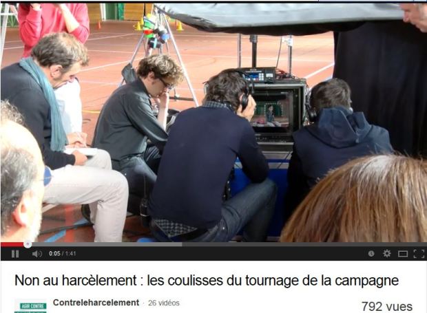 harcèlement making of