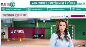 harcèlement site gouv