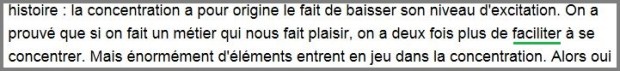 deux fois plus de faciliter.