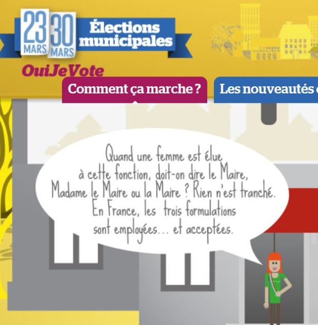 oui je vote le ou la maire