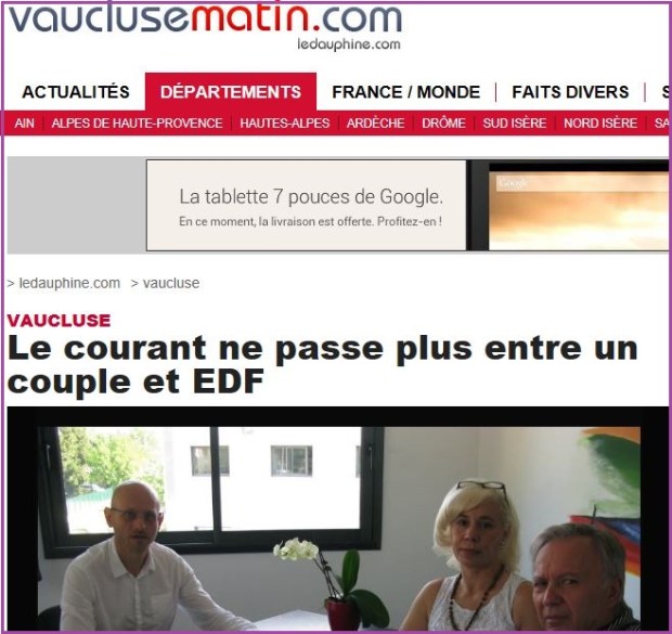 le courant ne passe plus EDF