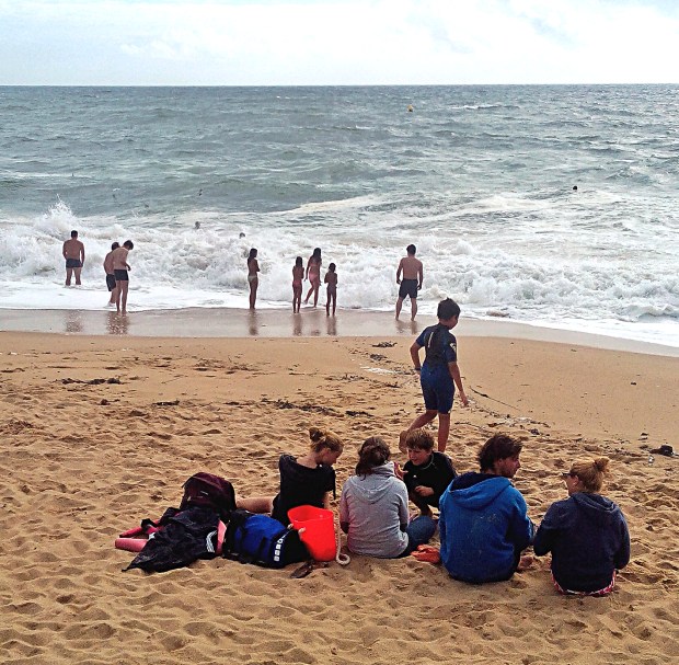 Baignade par tous les temps