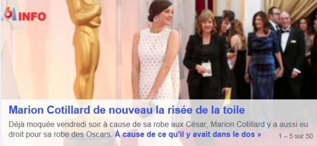 La risée de la toile