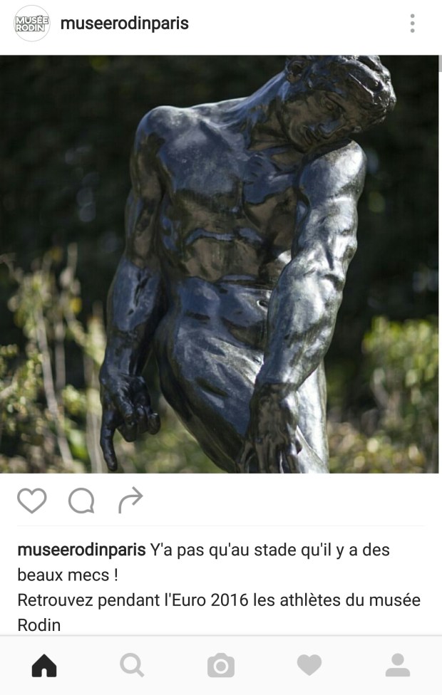 Foot et musée Rodin